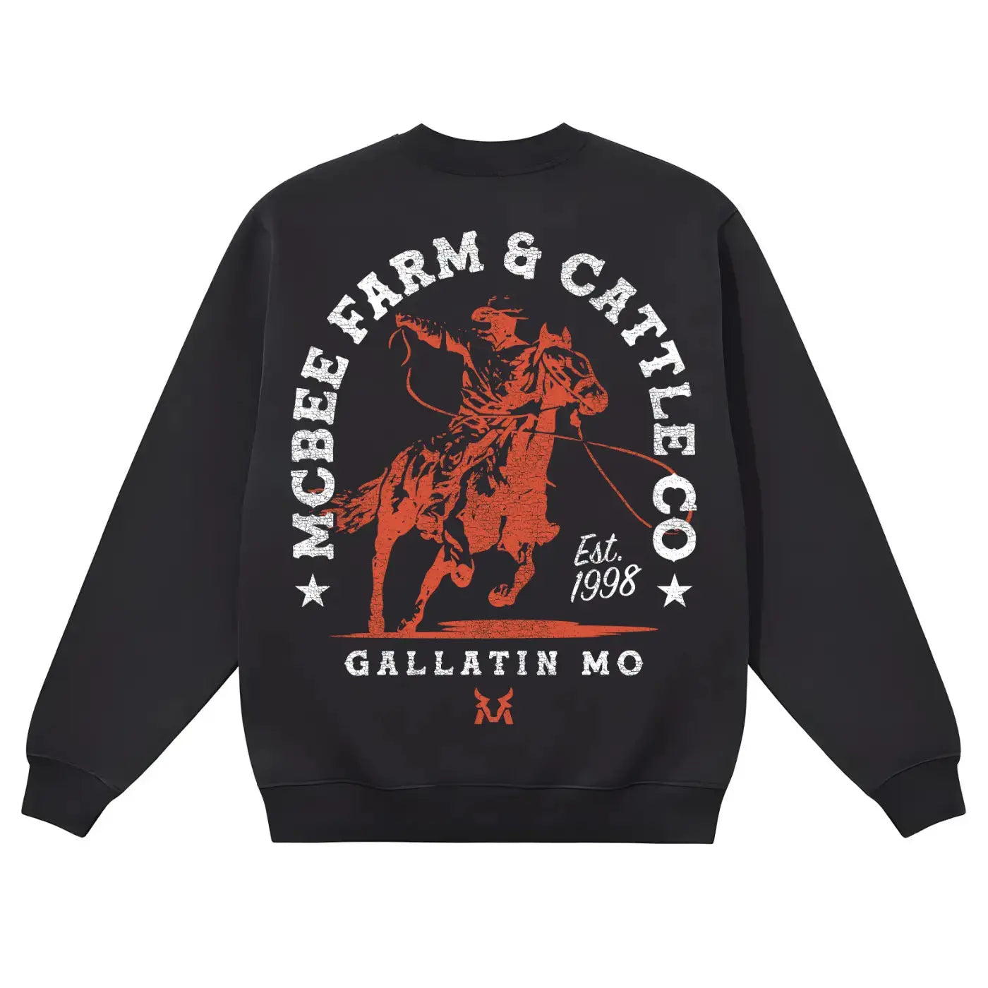 On The Run Crewneck McBee Farm & Cattle Co