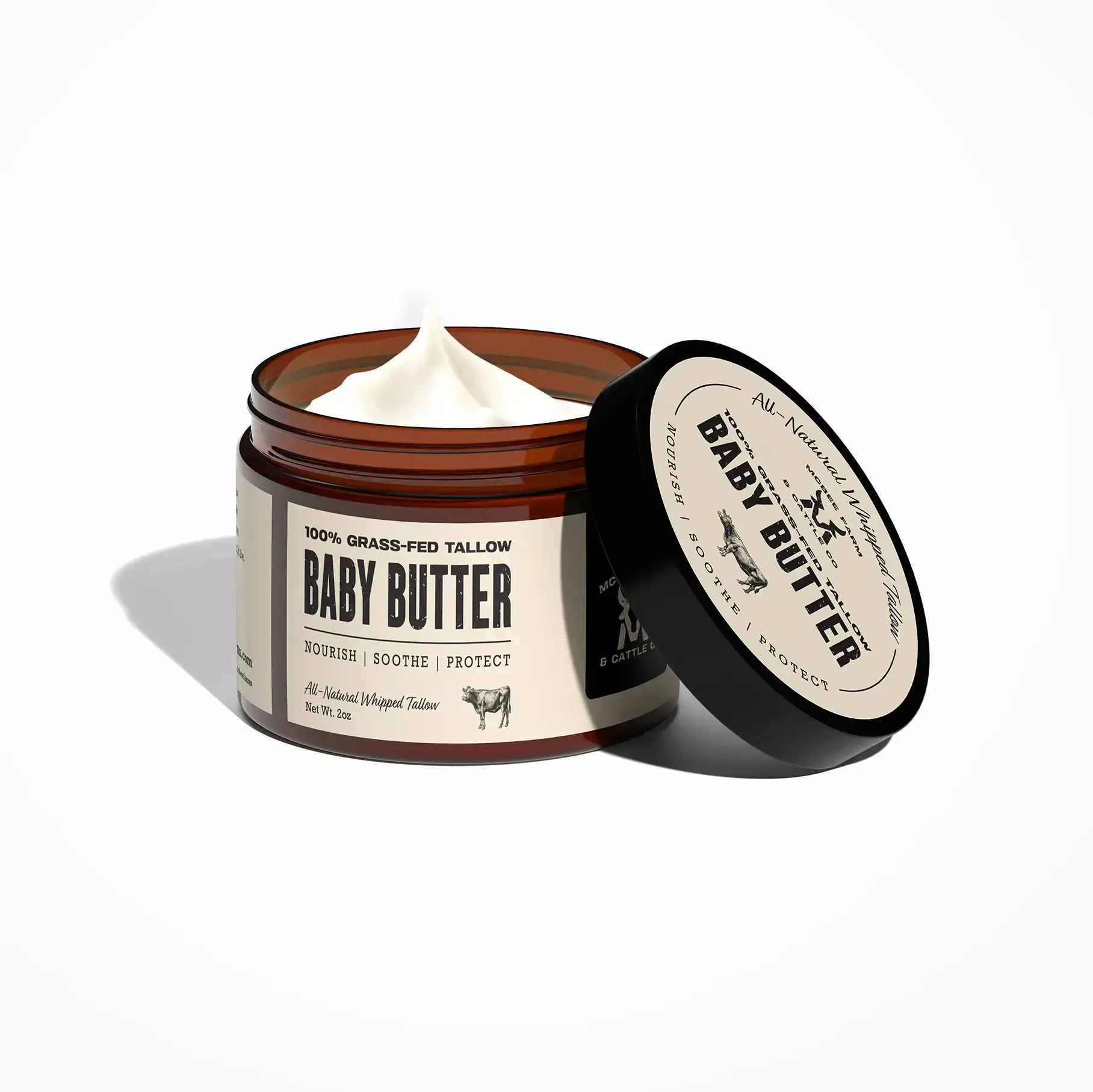 Whipped Tallow Baby Butter McBee Farm & Cattle Co
