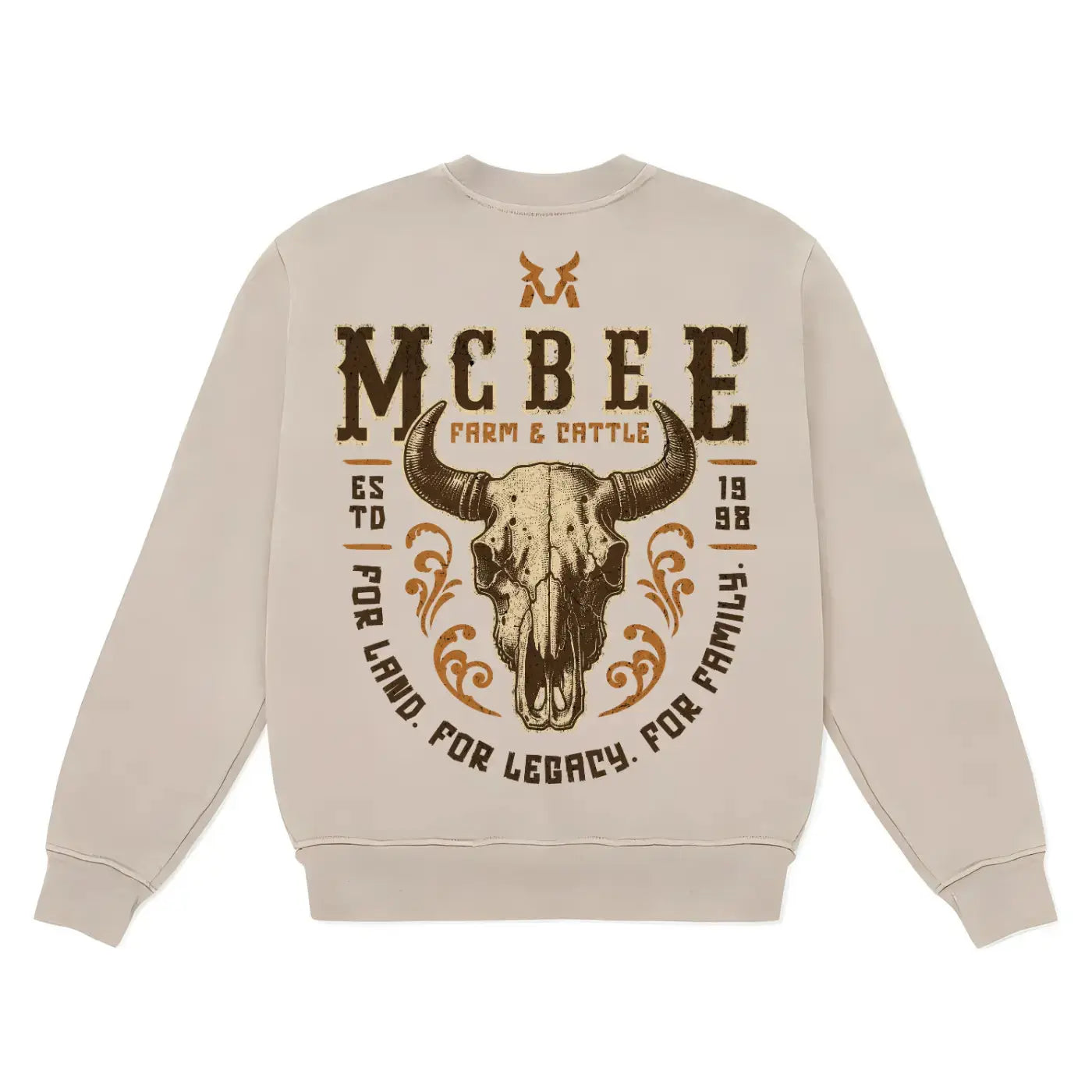 For Land For Legacy Crewneck McBee Farm & Cattle Co