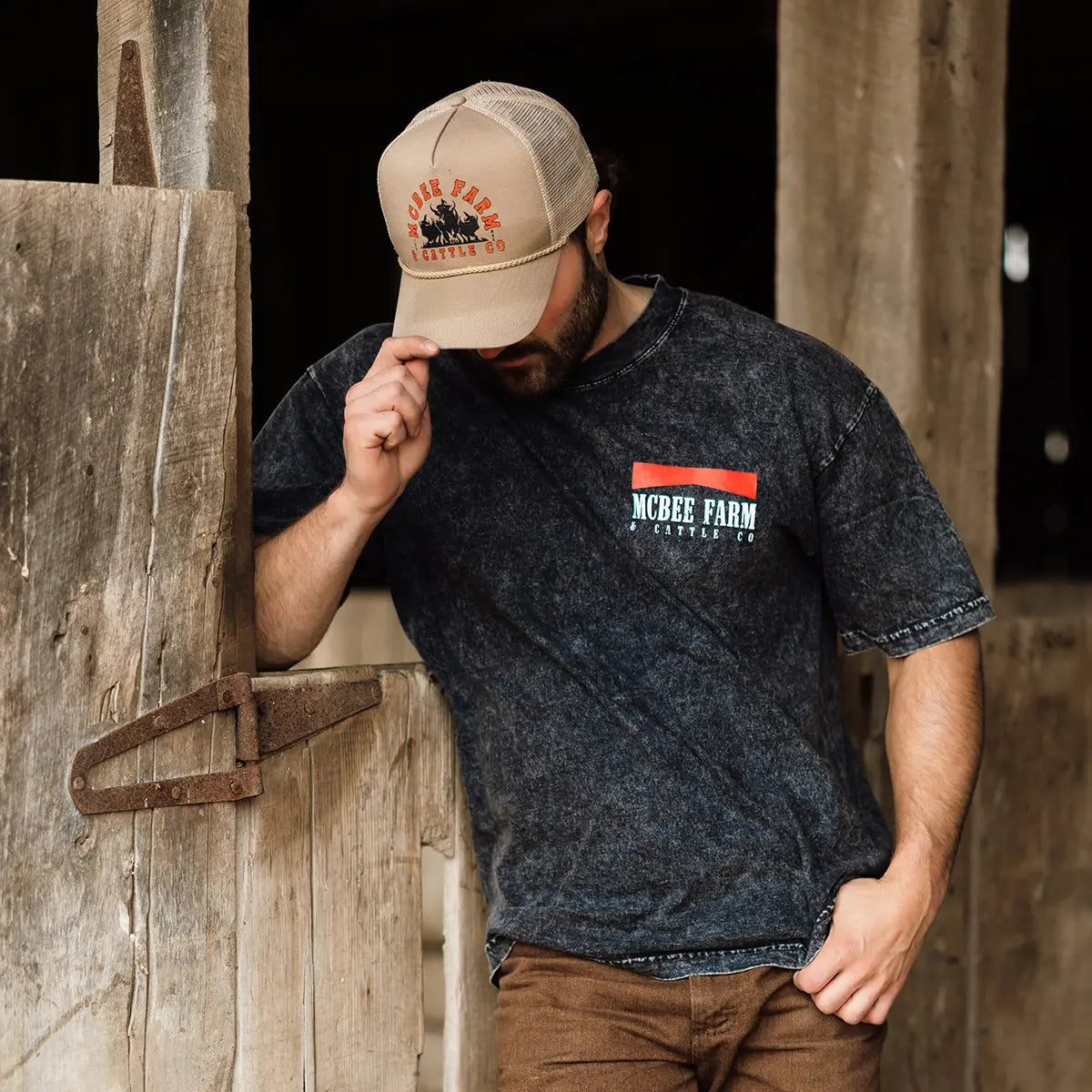 Bison Stampede Foam Trucker McBee Farm & Cattle Co