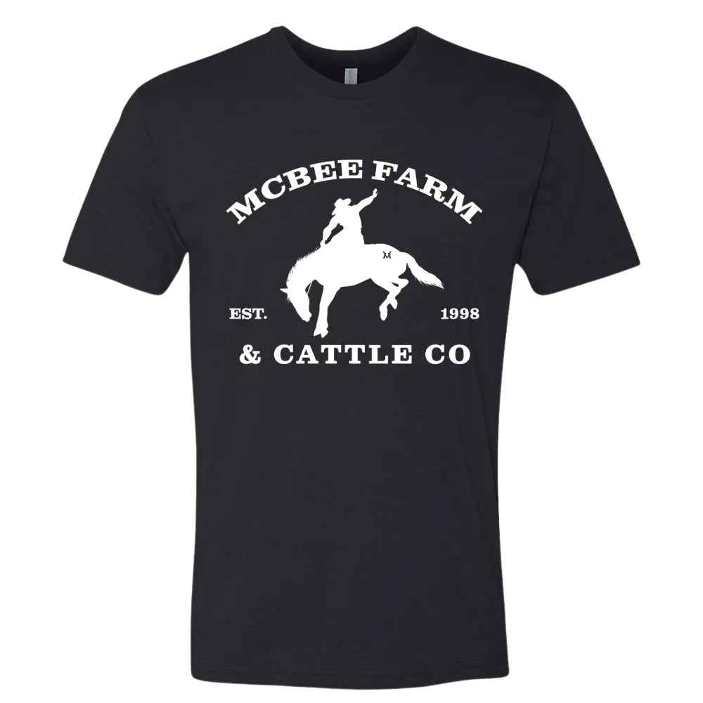Buckin' Bronco Oversized T-Shirt McBee Farm & Cattle Co