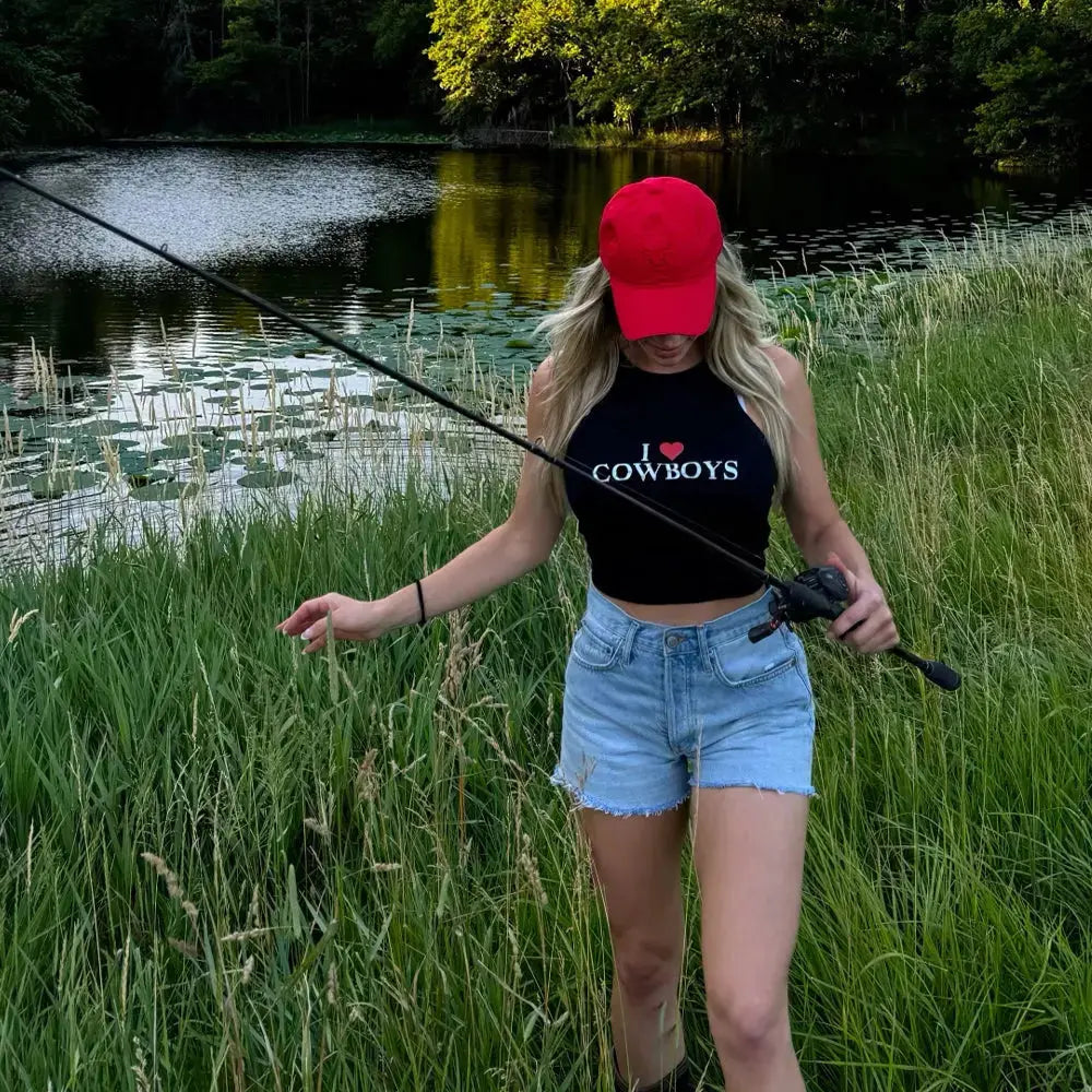 I Love Cowboys Tank Top McBee Farm & Cattle Co
