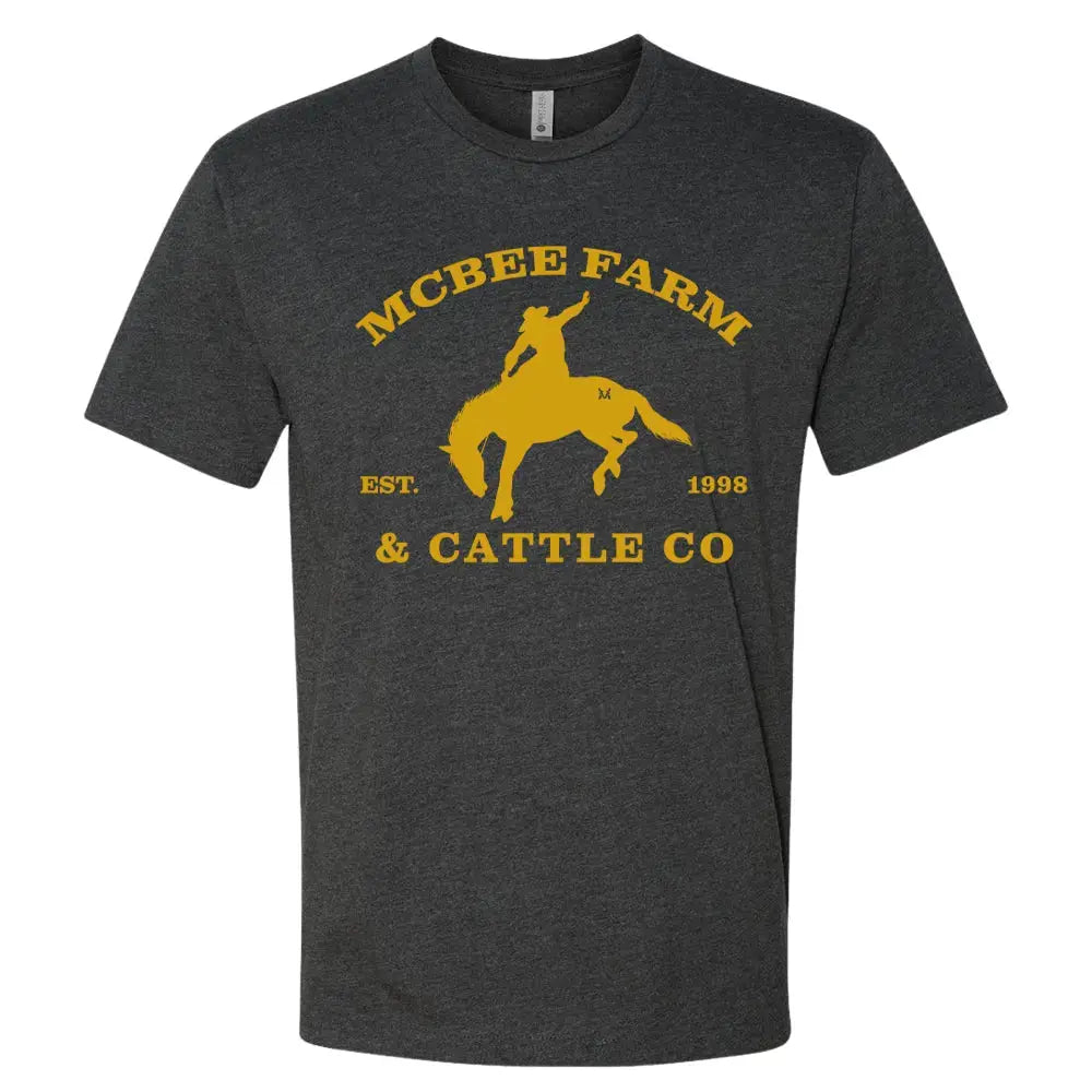 Buckin' Bronco Logo T-Shirt McBee Farm & Cattle Co