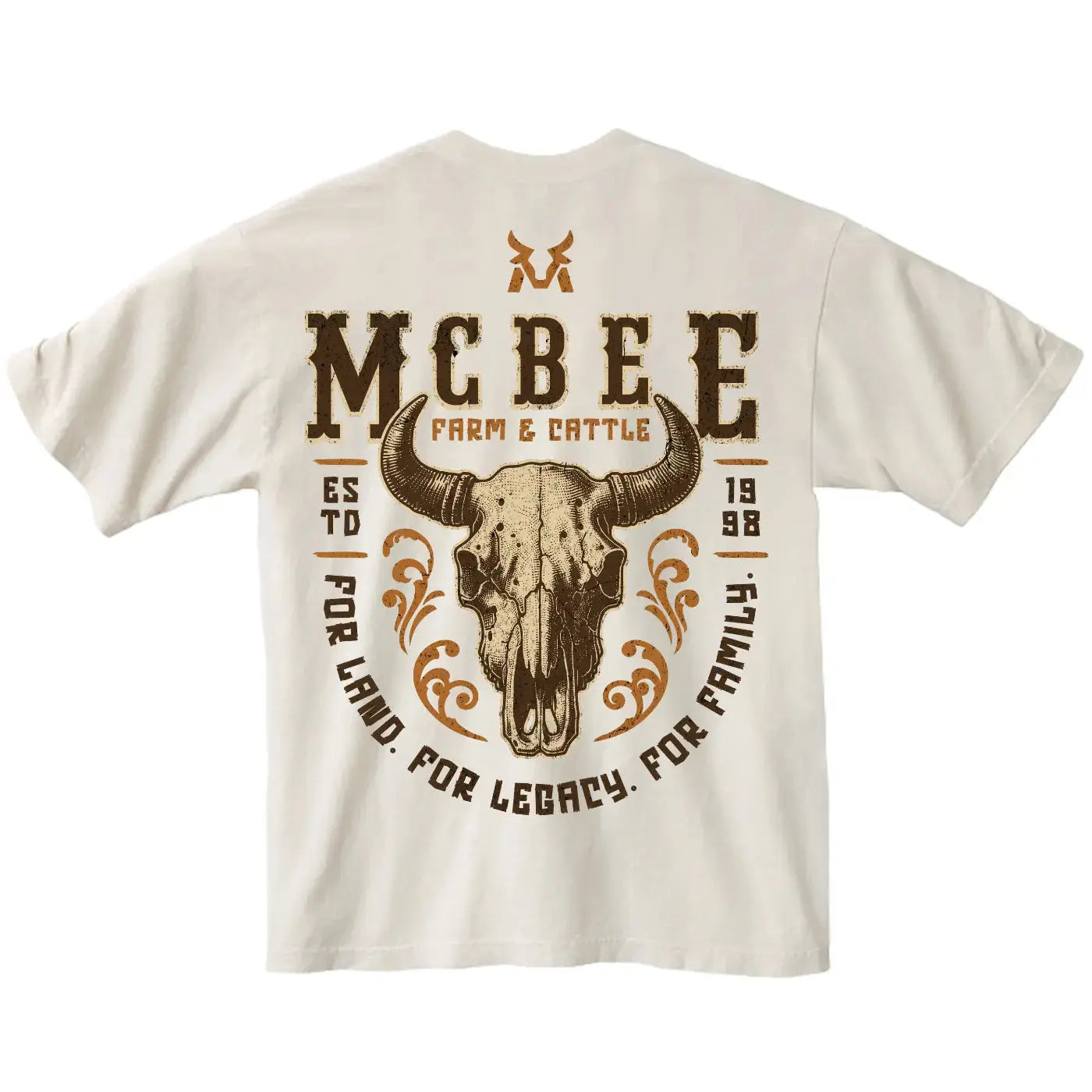 For Land For Legacy T-Shirt McBee Farm & Cattle Co