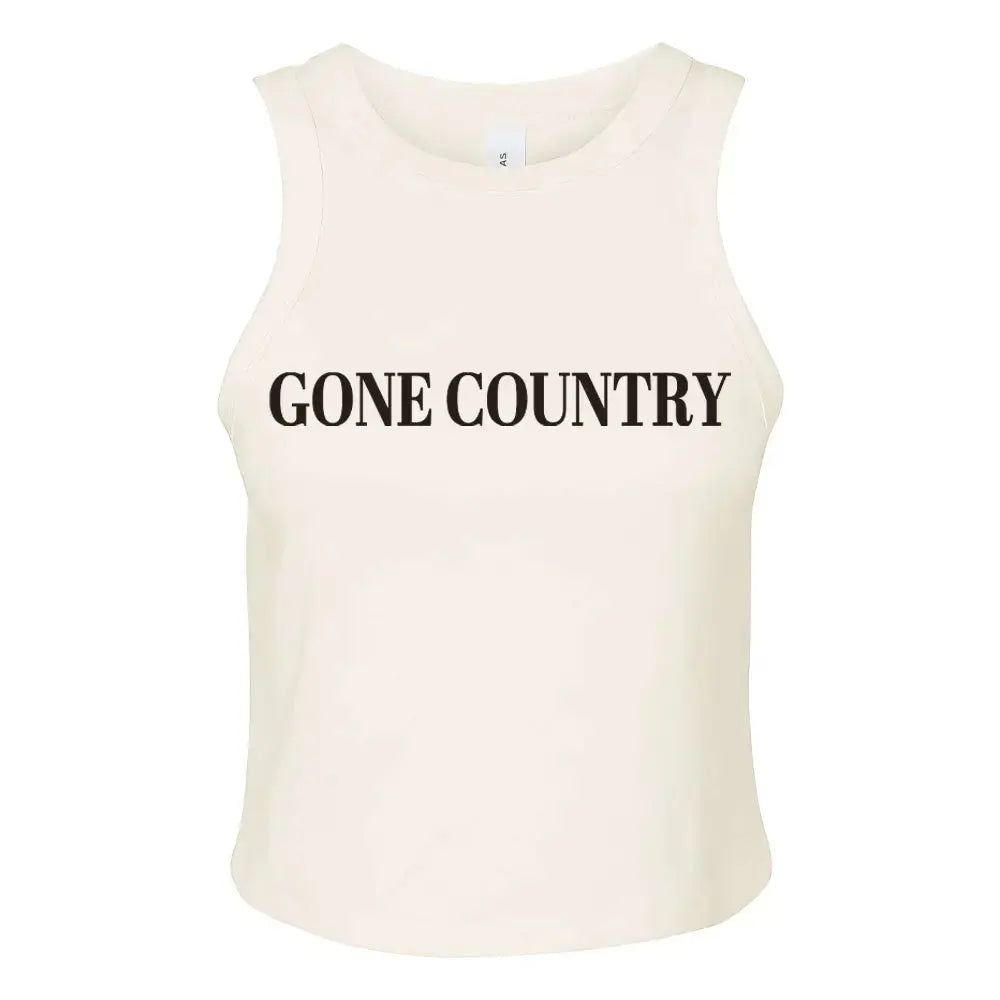 Gone Country Tank Top McBee Farm & Cattle Co