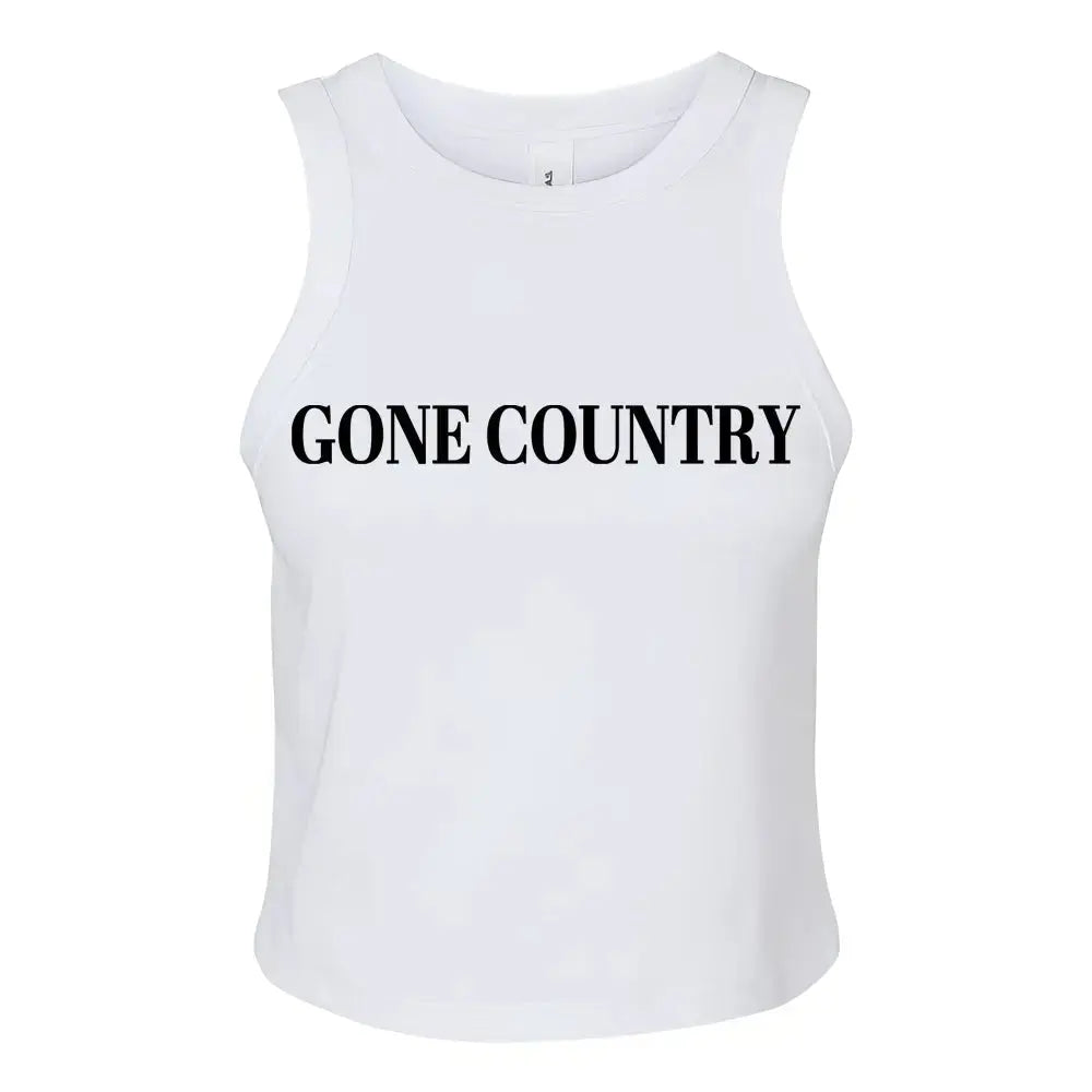 Gone Country Tank Top McBee Farm & Cattle Co