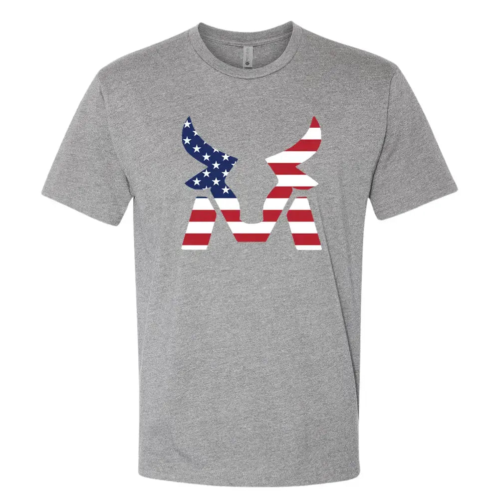 McBee USA Emblem T-Shirt McBee Farm & Cattle Co