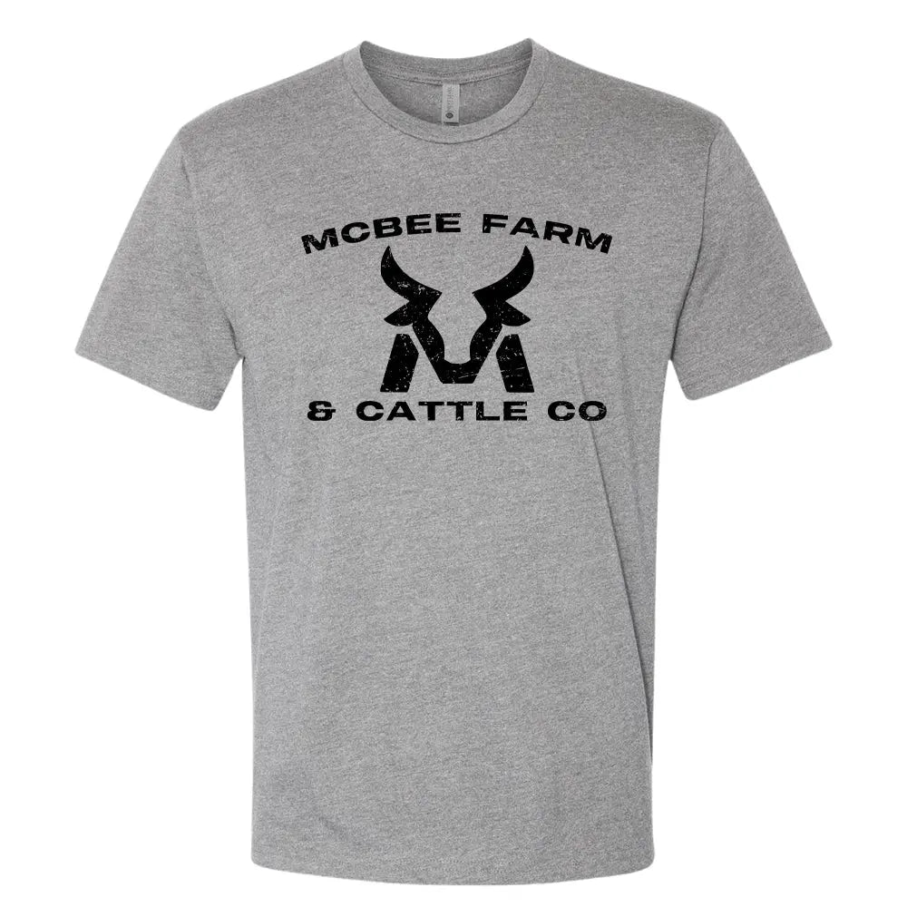 McBee Farms Distressed Logo T-Shirt McBee Farm & Cattle Co
