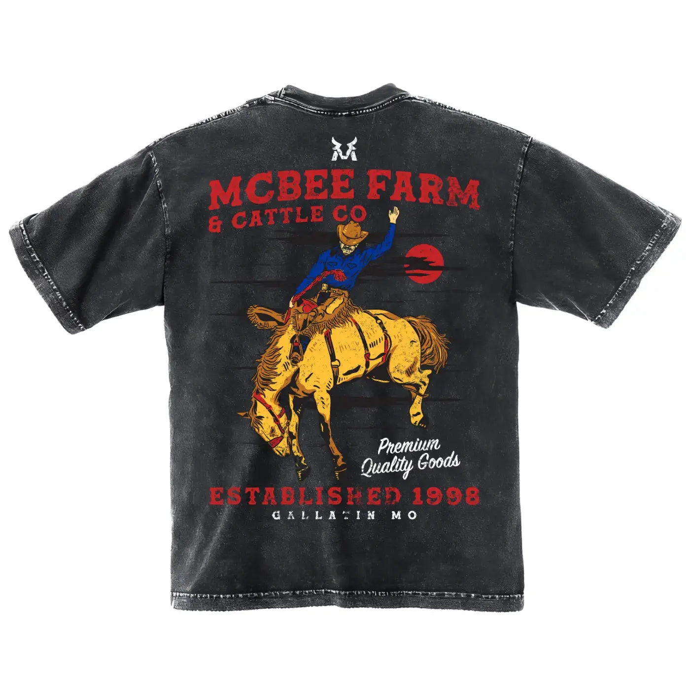 Hold On Tight Vintage T-Shirt McBee Farm & Cattle Co