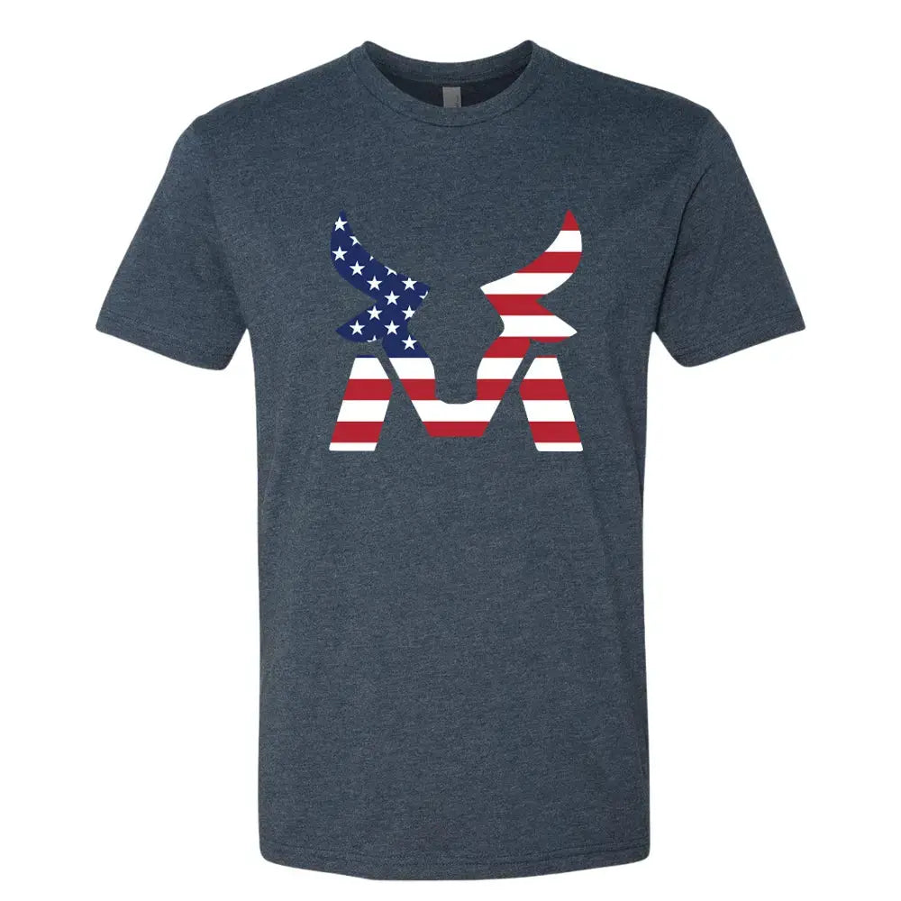 McBee USA Emblem T-Shirt McBee Farm & Cattle Co
