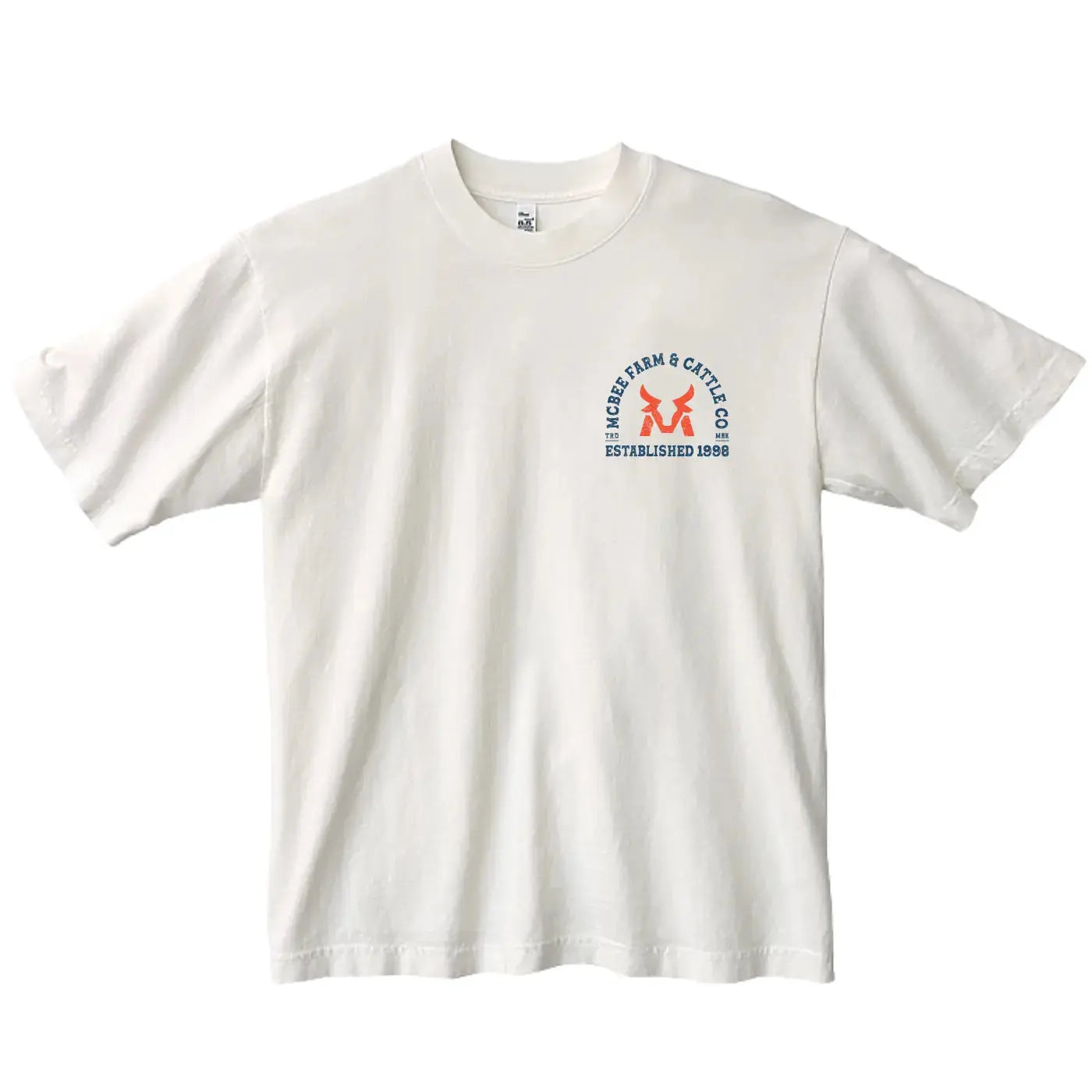 Longhorn Stampede Oversized T-Shirt McBee Farm & Cattle Co