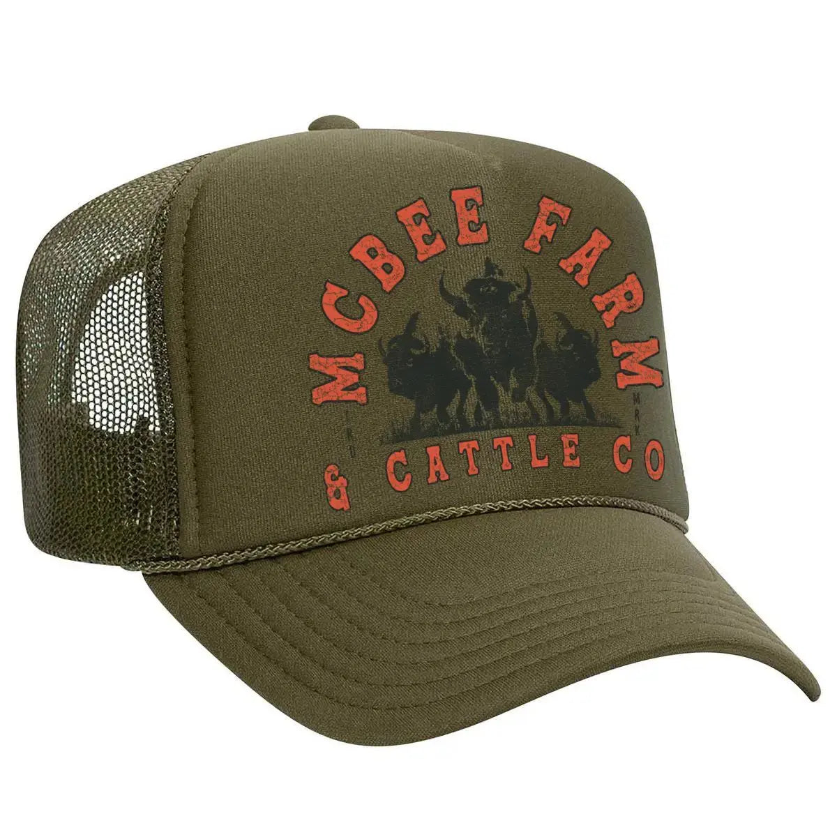 Bison Stampede Foam Trucker McBee Farm & Cattle Co