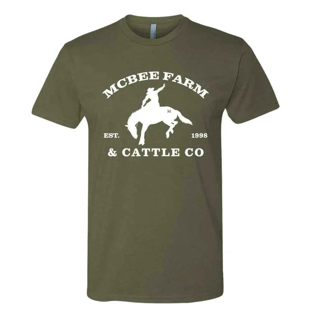 Buckin' Bronco Oversized T-Shirt McBee Farm & Cattle Co