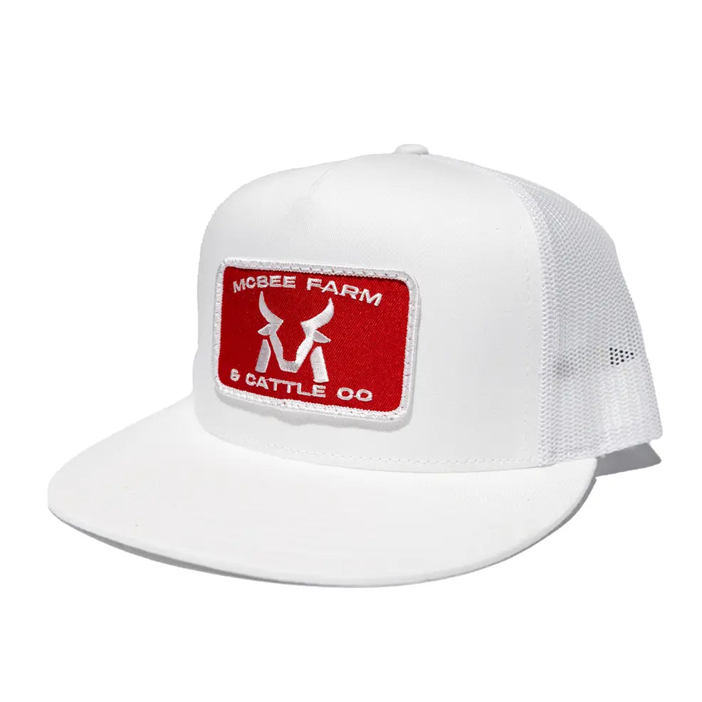 McBee Farms Flat Bill Patch Hat McBee Farm & Cattle Co