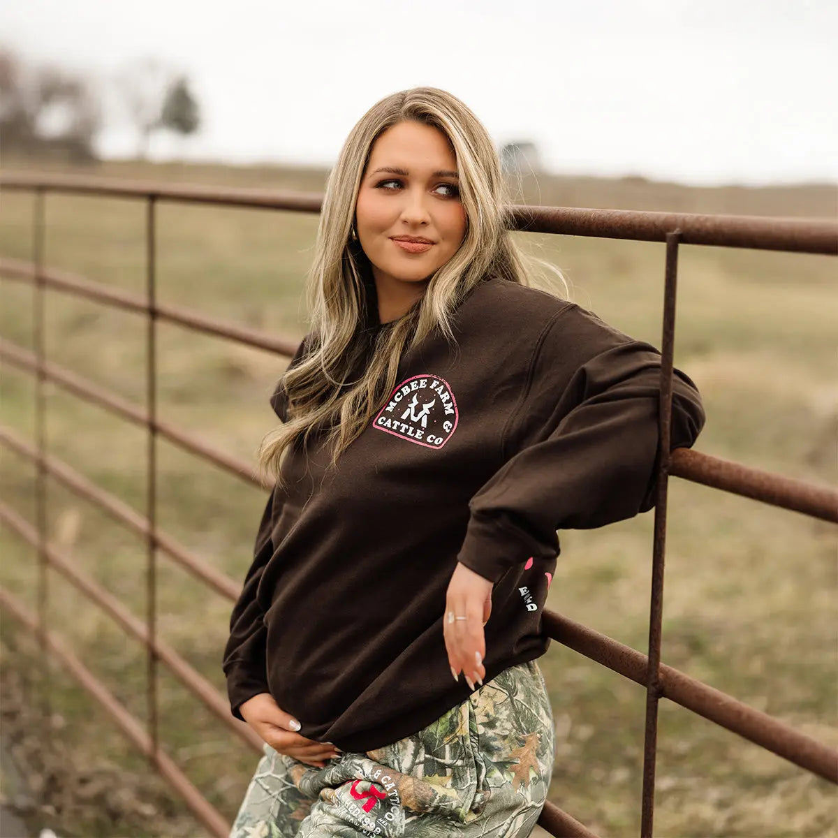 Stay Wild Western Crewneck McBee Farm & Cattle Co
