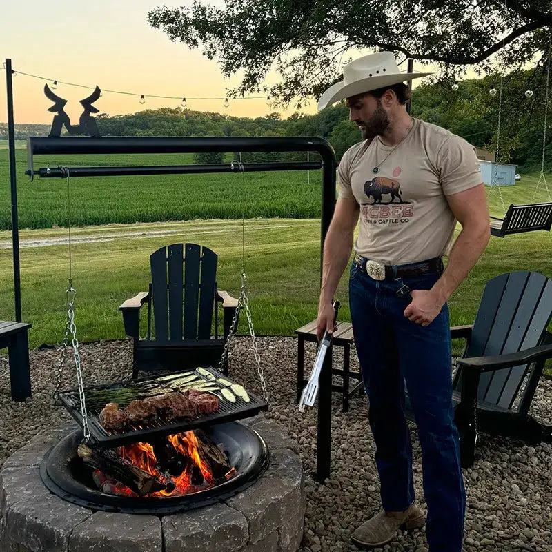 Bison Logo T-Shirt McBee Farm & Cattle Co