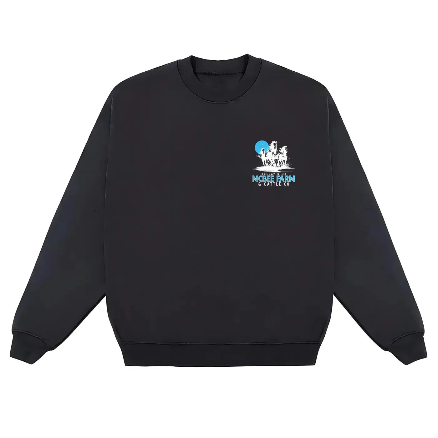Run Free Vintage Crewneck McBee Farm & Cattle Co