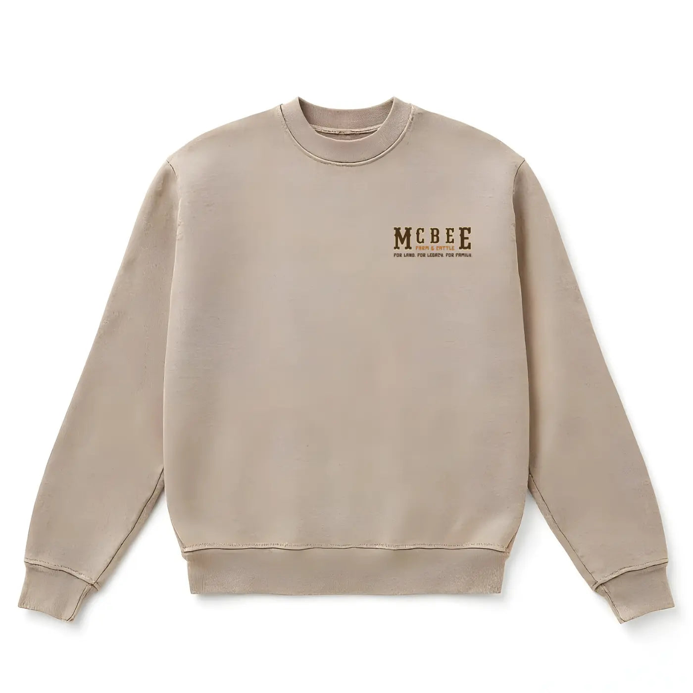 For Land For Legacy Crewneck McBee Farm & Cattle Co