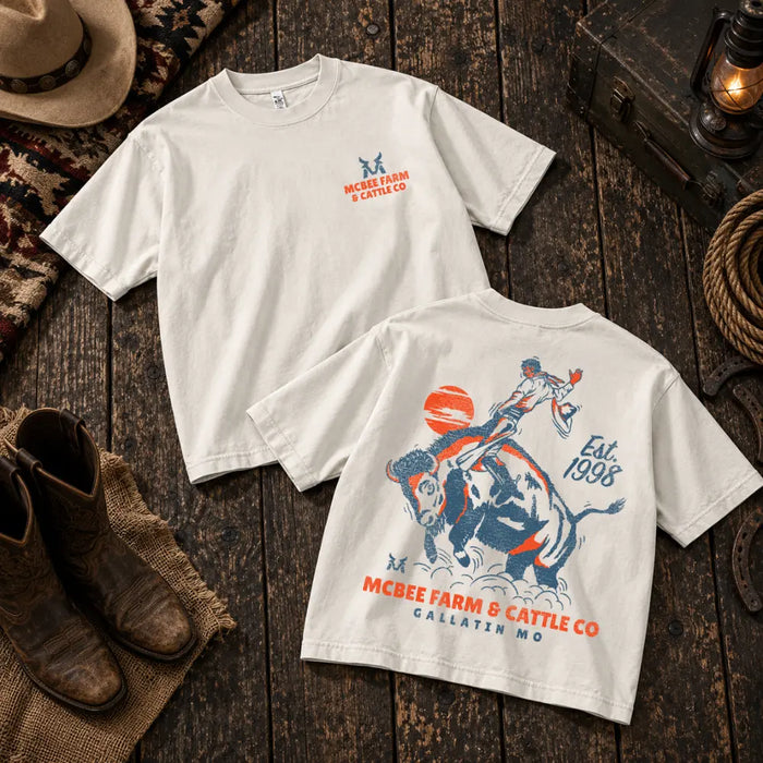Guy On A Buffalo Vintage T-Shirt