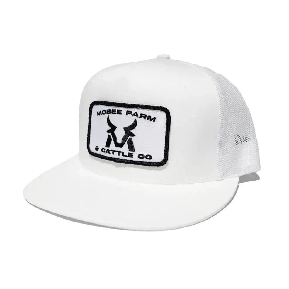 McBee Farms Flat Bill Patch Hat McBee Farm & Cattle Co