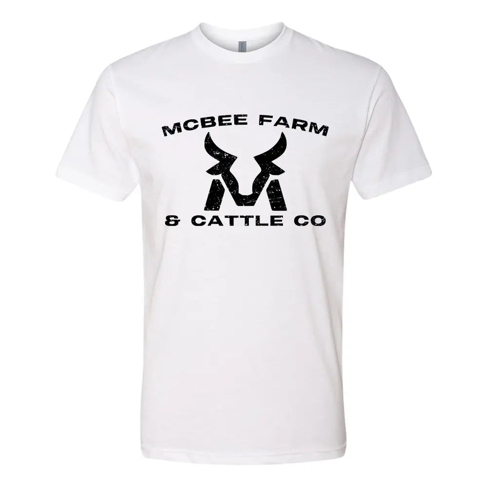 McBee Farms Distressed Logo T-Shirt McBee Farm & Cattle Co
