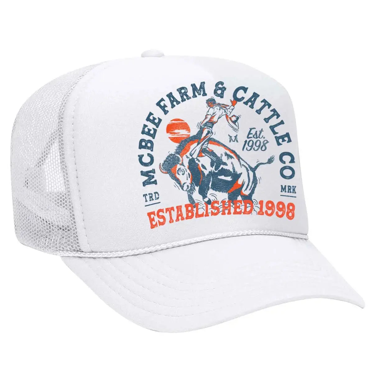 Buffalo Rider Foam Trucker McBee Farm & Cattle Co