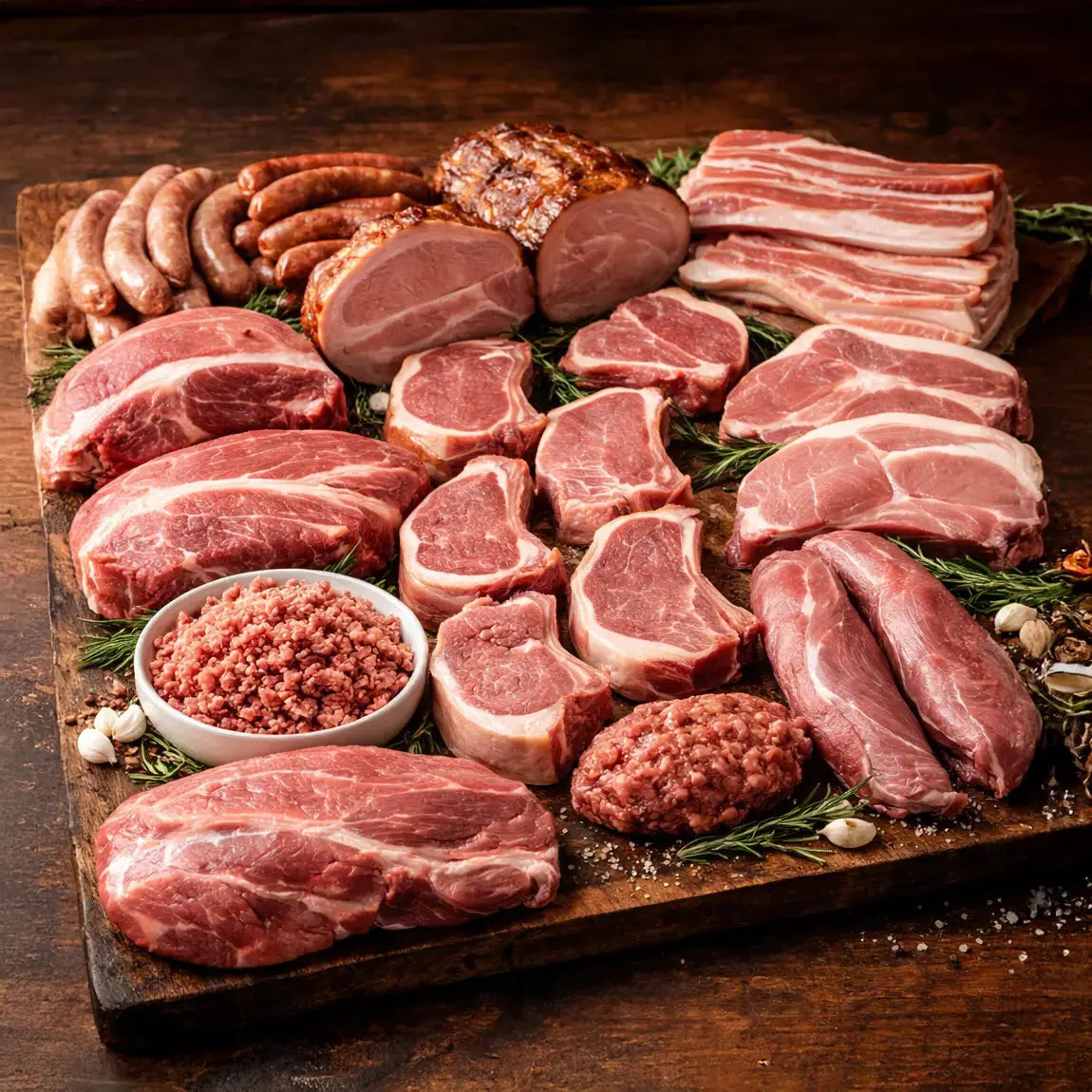 McBee Whole Hog — 120 lbs of Heartland-Raised Pork McBee Farm & Cattle Co