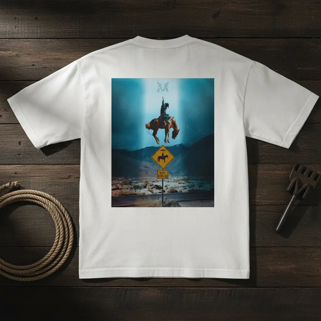 Weird Ride Oversized T-Shirt McBee Farm & Cattle Co