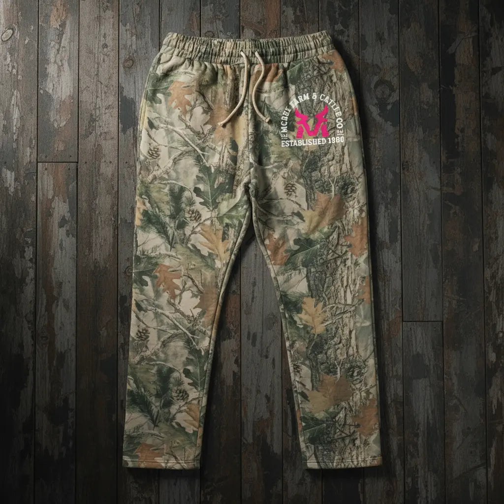 McBee Farms Camo Vintage Sweatpants McBee Farm & Cattle Co