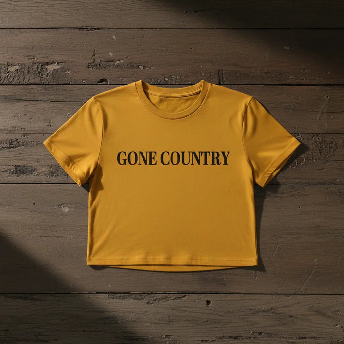 Gone Country Crop Top
