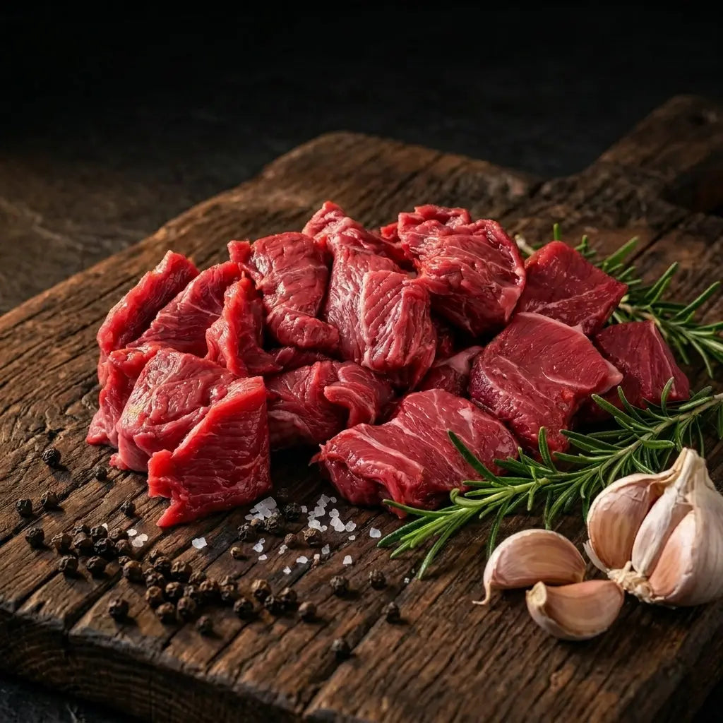 Beef Stew Meat McBee Farm & Cattle Co