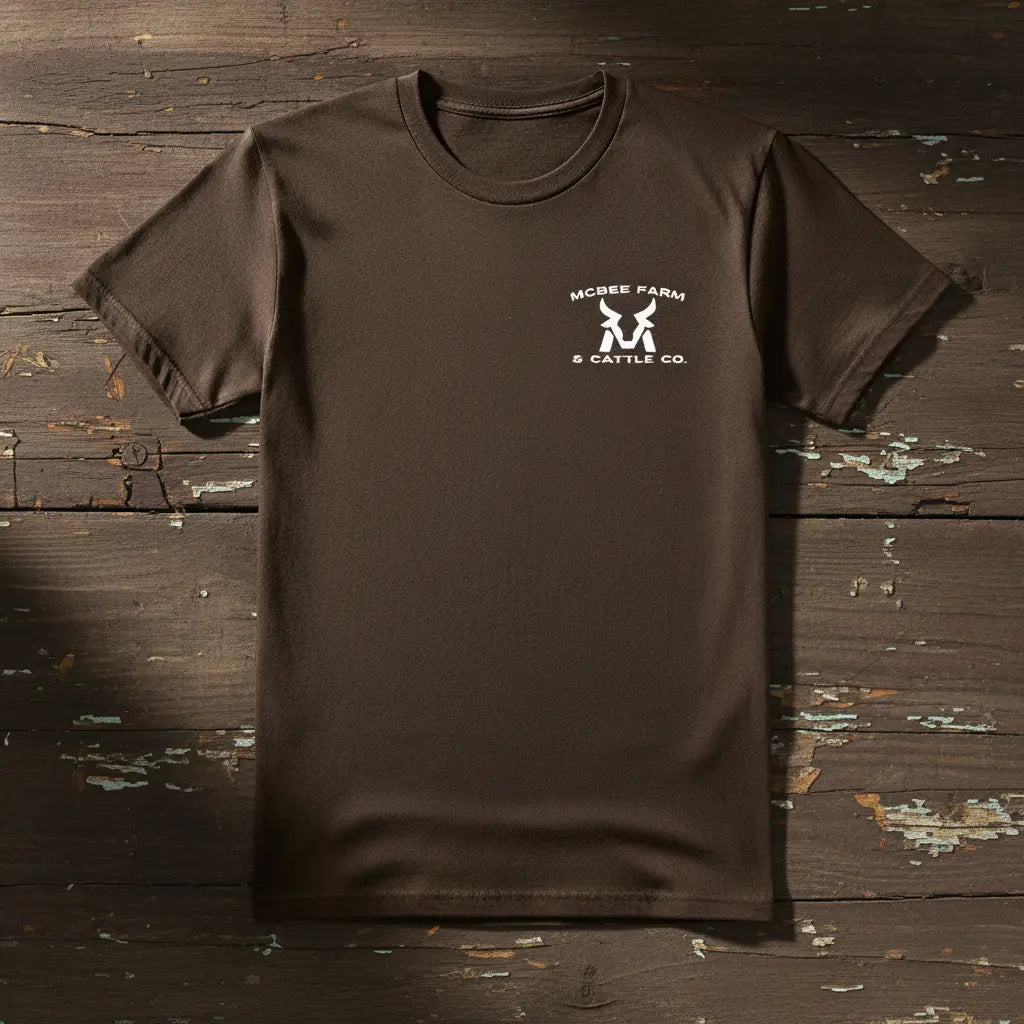 McBee Farms Emblem T-Shirt McBee Farm & Cattle Co