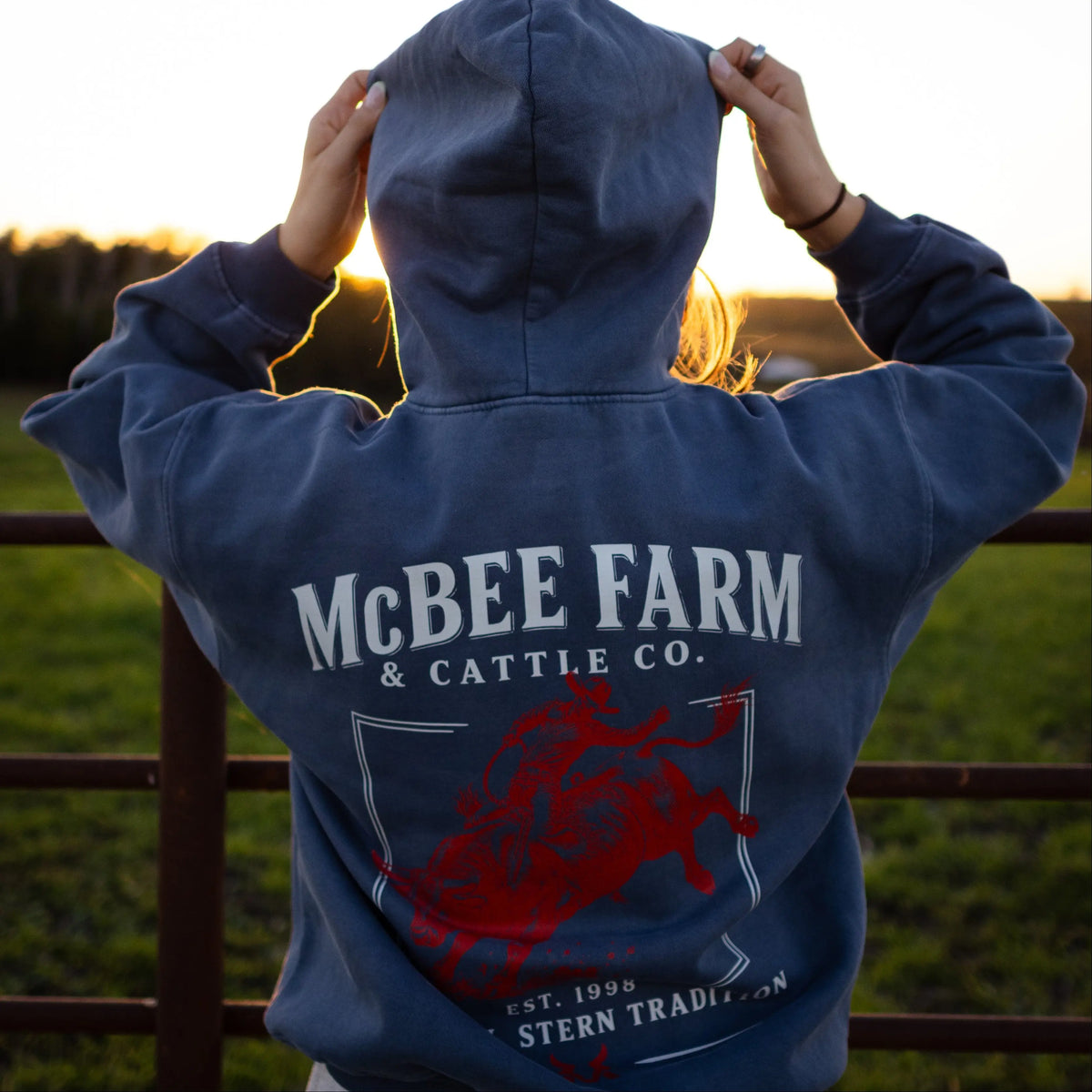 The Longest Ride Hoodie McBee Farm & Cattle Co