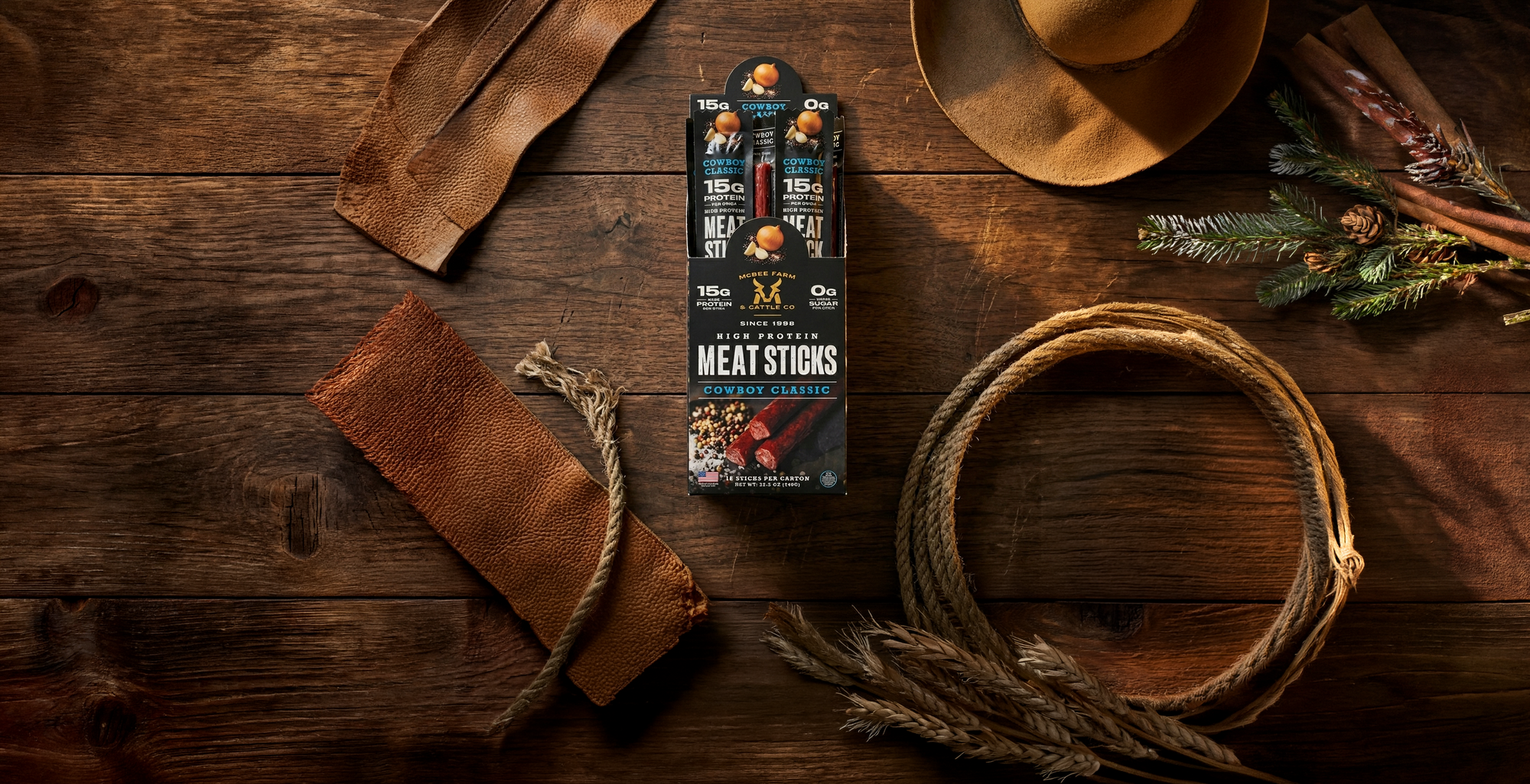 THE REAL <em>RANCH MADE</em> MEAT STICK.