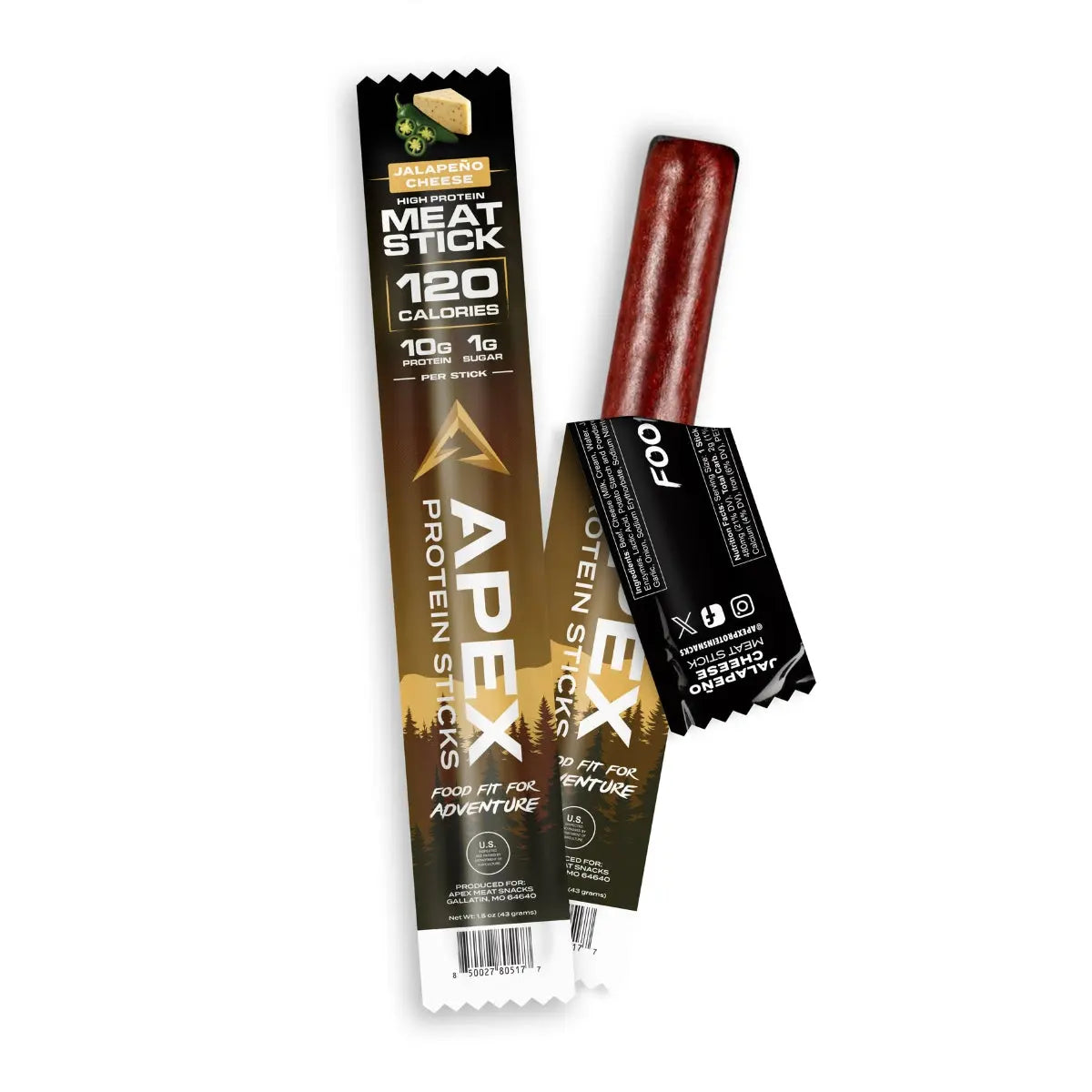 Apex High Protein Meat Sticks McBee Farm & Cattle Co