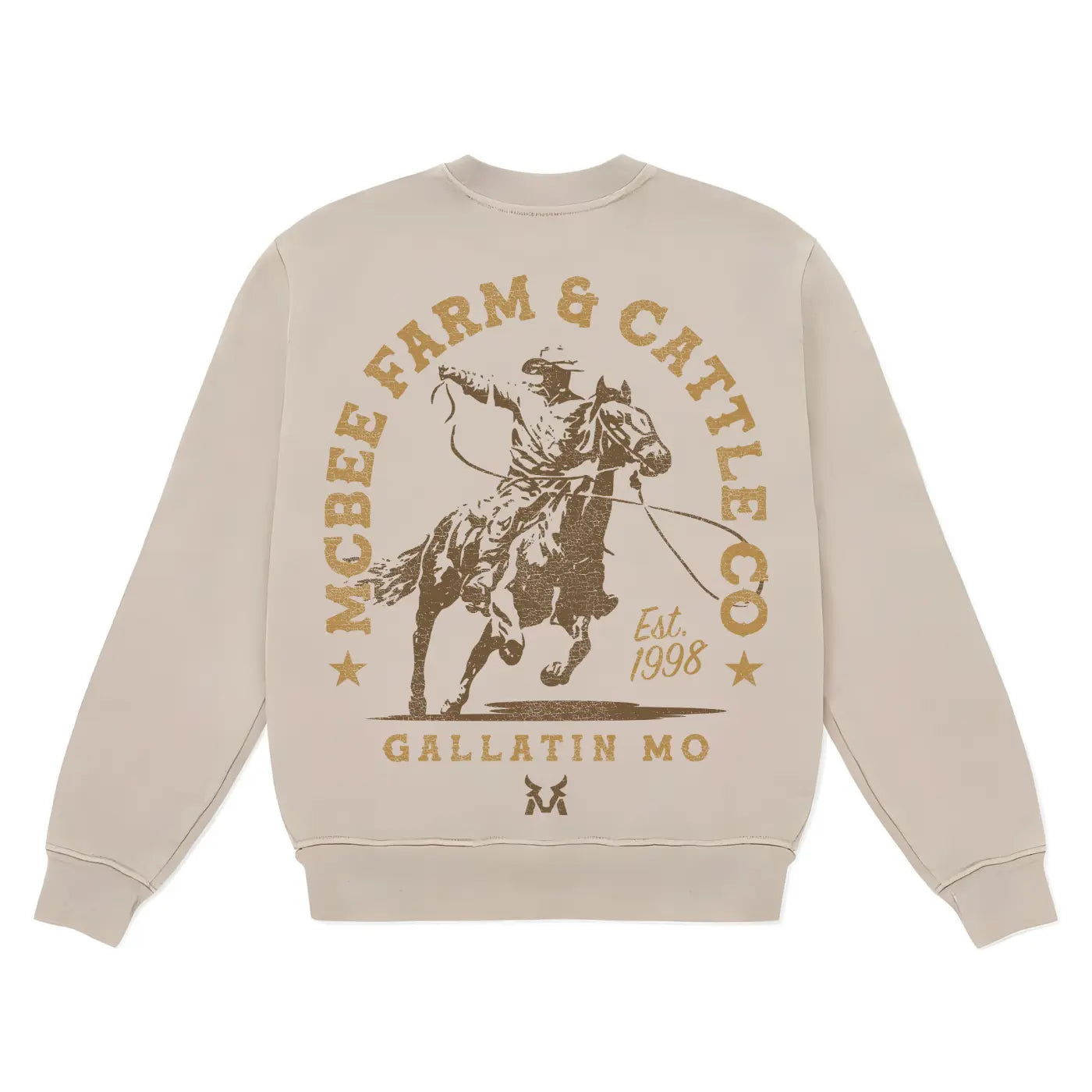 On The Run Crewneck McBee Farm & Cattle Co
