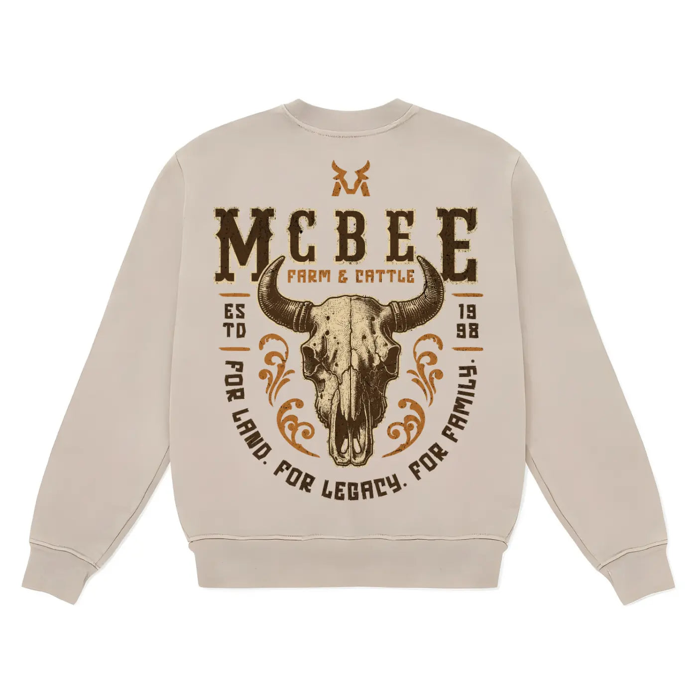 For Land For Legacy Crewneck McBee Farm & Cattle Co