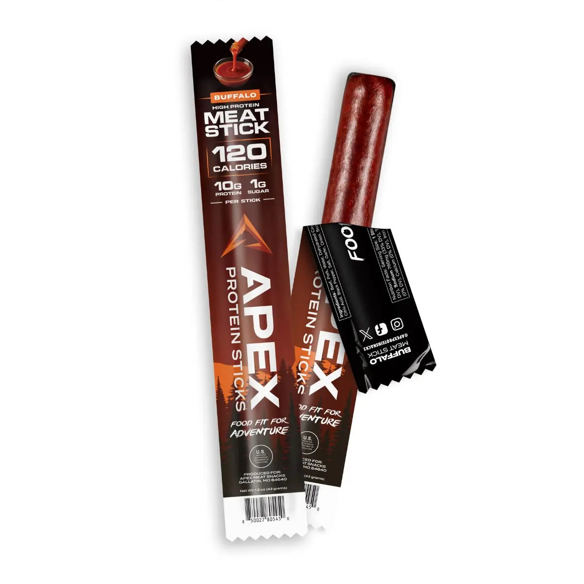 Apex High Protein Meat Sticks McBee Farm & Cattle Co
