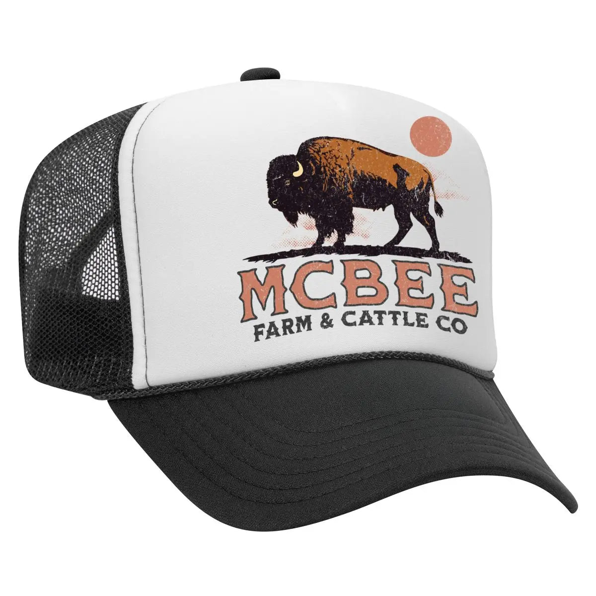 Lone Bison Foam Trucker McBee Farm & Cattle Co