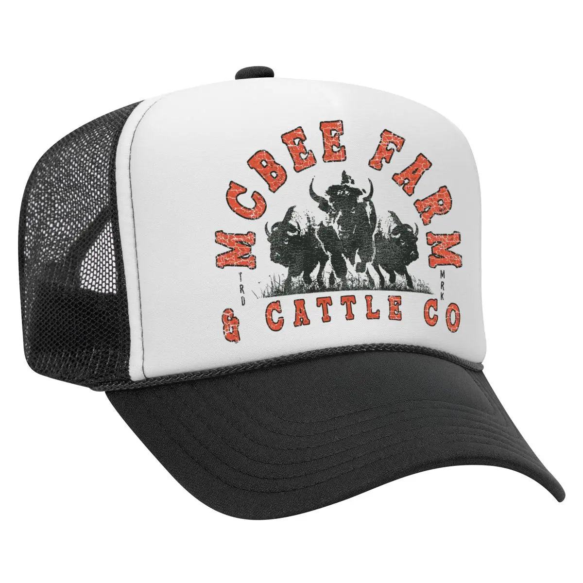 Bison Stampede Foam Trucker McBee Farm & Cattle Co