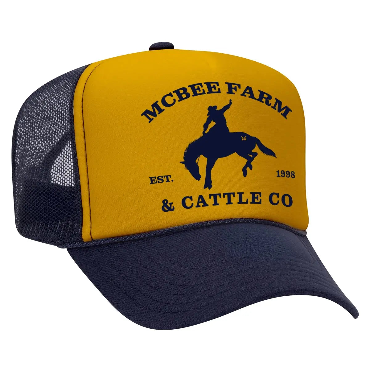 The Buckin' Bronc Trucker McBee Farm & Cattle Co