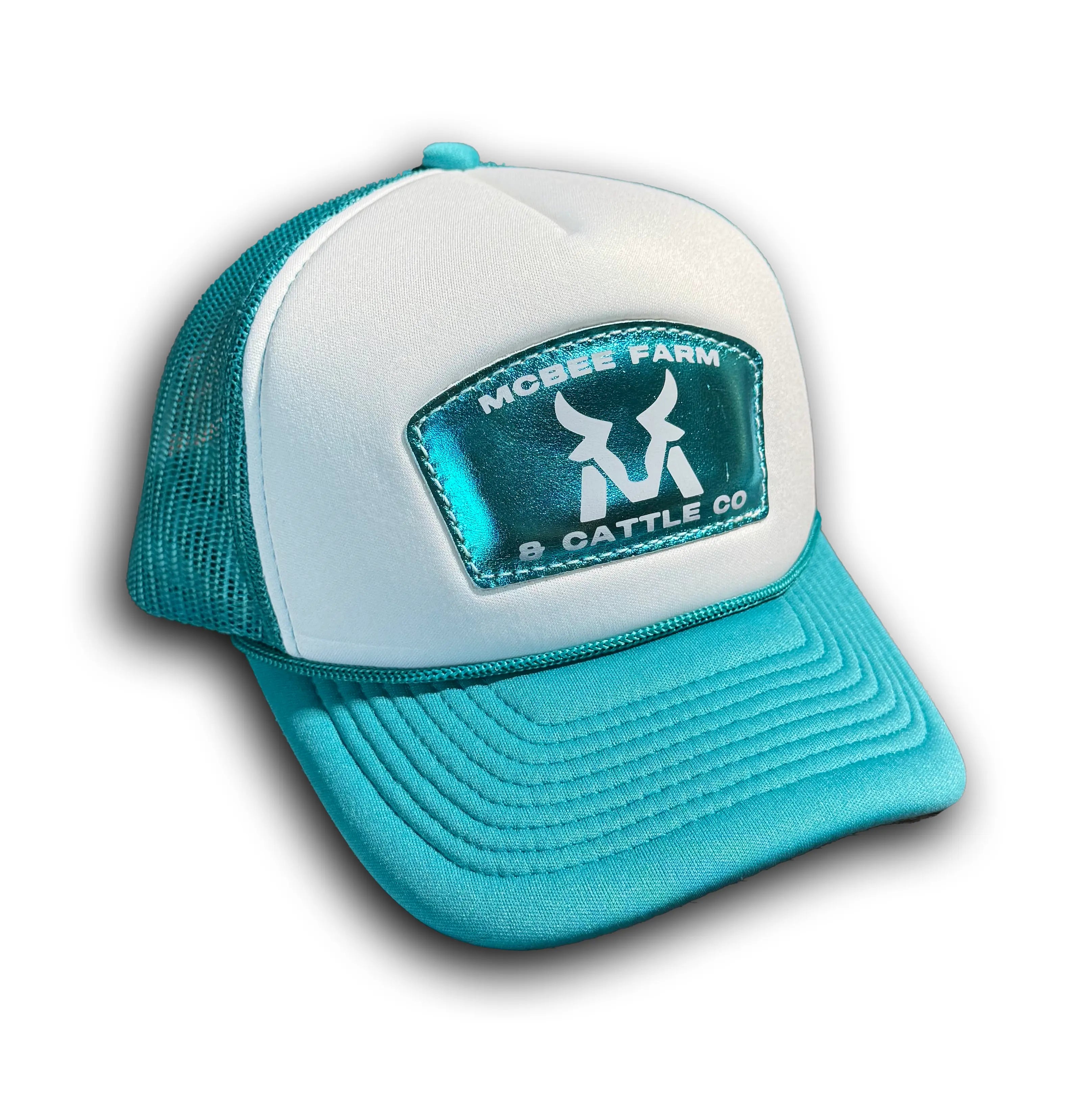 Limited Edition McBee Metallic Foam Trucker McBee Farm & Cattle Co