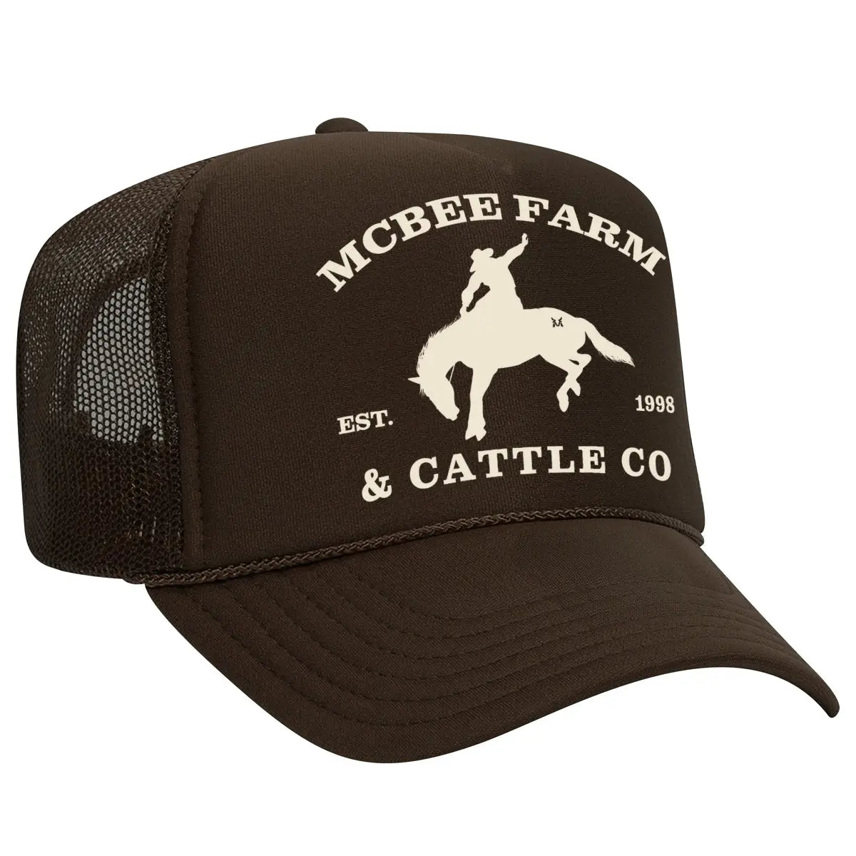 The Buckin' Bronc Trucker McBee Farm & Cattle Co