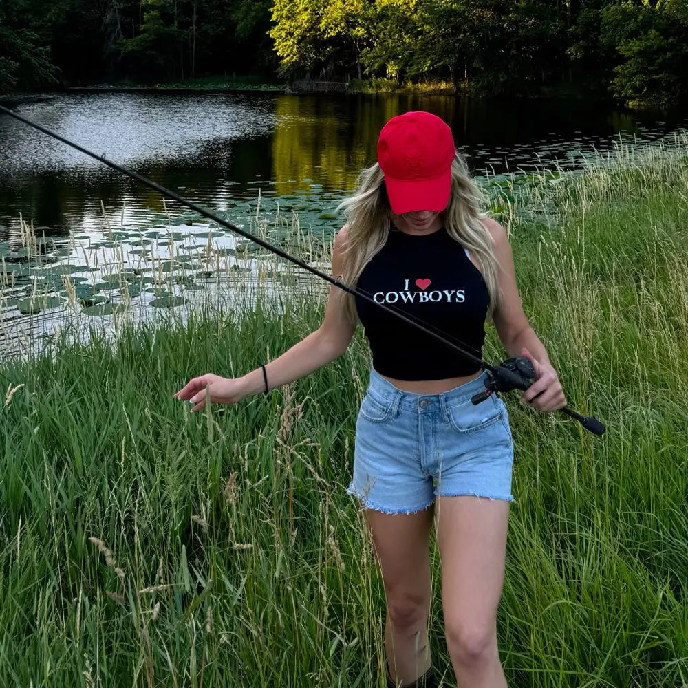 I Love Cowboys Tank Top McBee Farm & Cattle Co