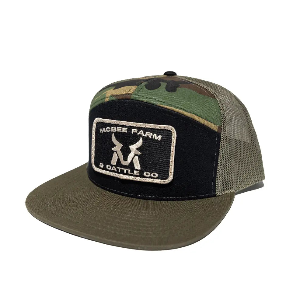 McBee Farms Flat Bill Patch Hat McBee Farm & Cattle Co