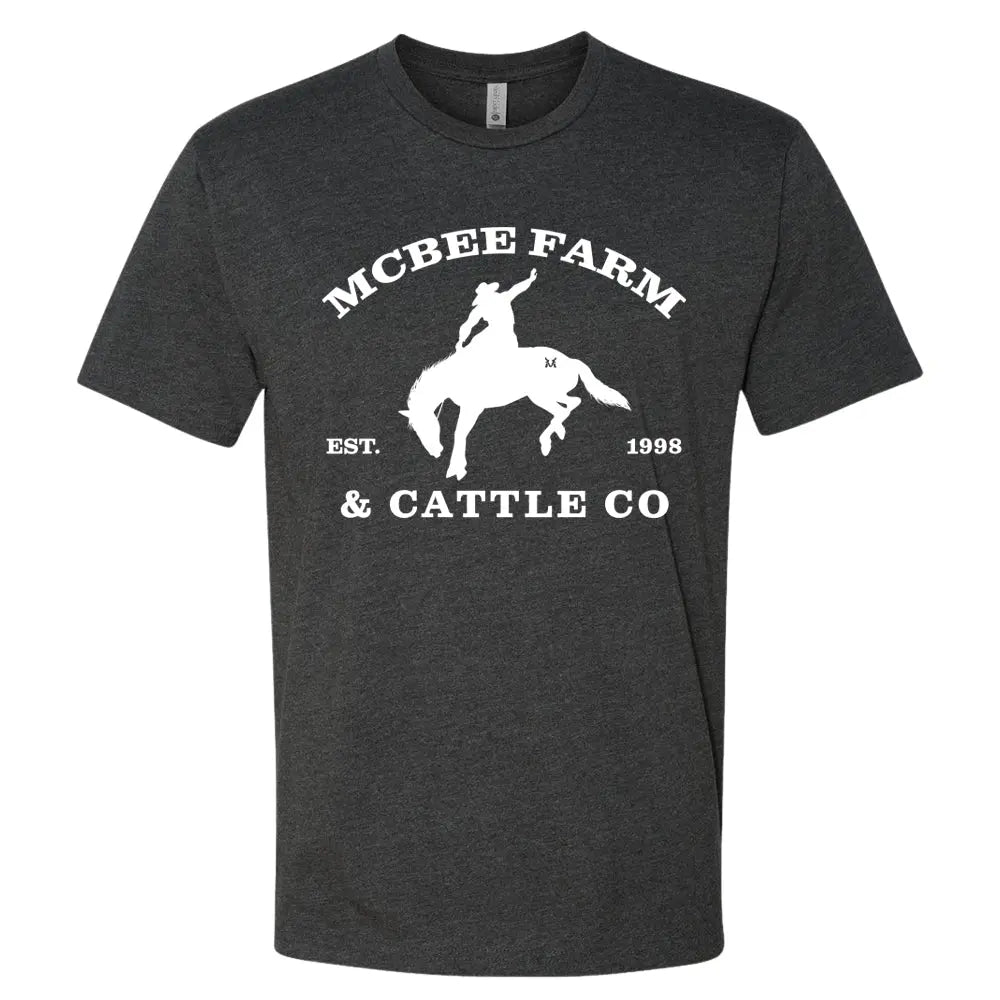 Buckin' Bronco Logo T-Shirt McBee Farm & Cattle Co