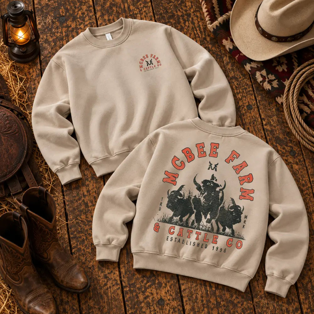 Stampede Crewneck McBee Farm & Cattle Co