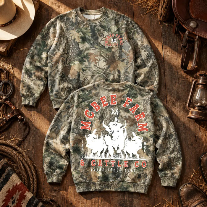 Stampede Camo Crewneck