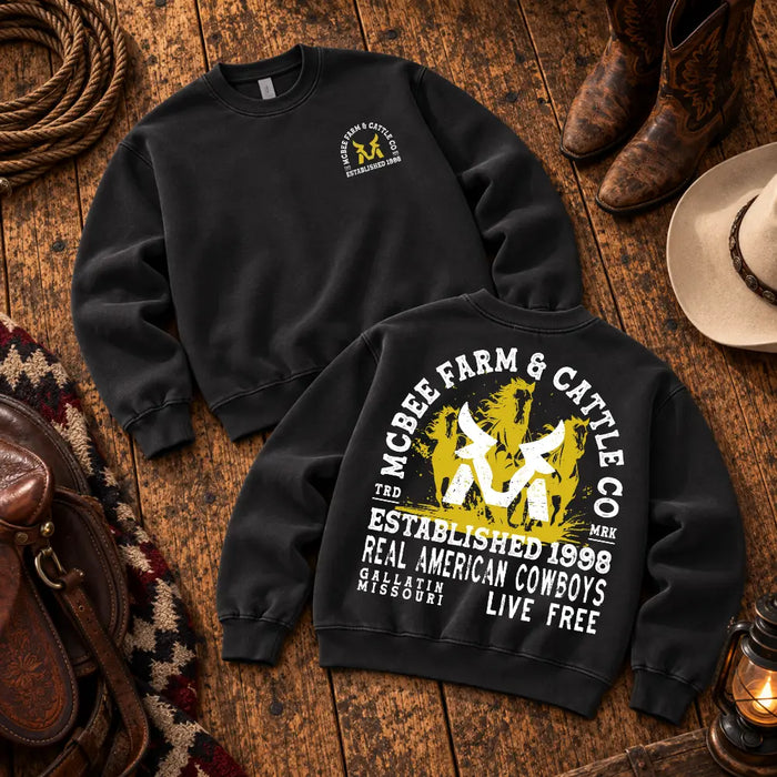 Faster Horses Crewneck