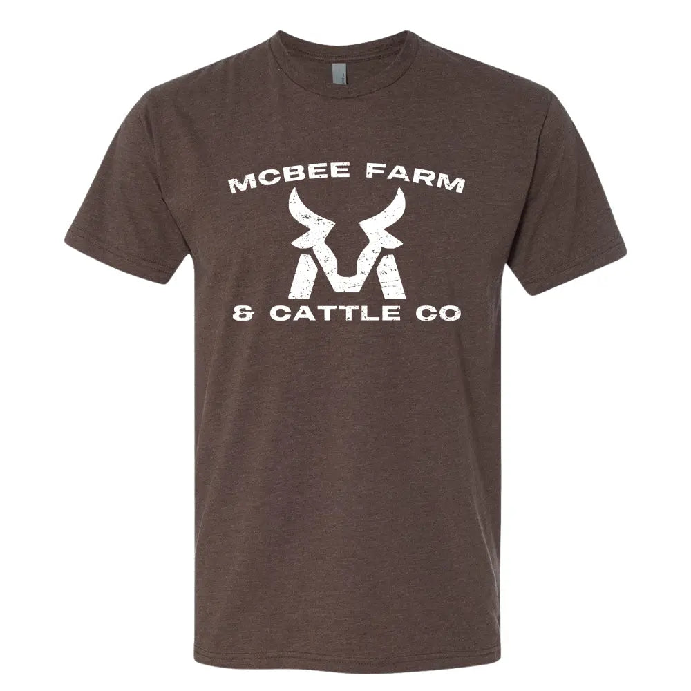 McBee Farms Distressed Logo T-Shirt McBee Farm & Cattle Co